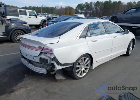 2015 Lincoln Mkz Hybrid from USA, damaged, VIN 3LN6L2LU0FR606706